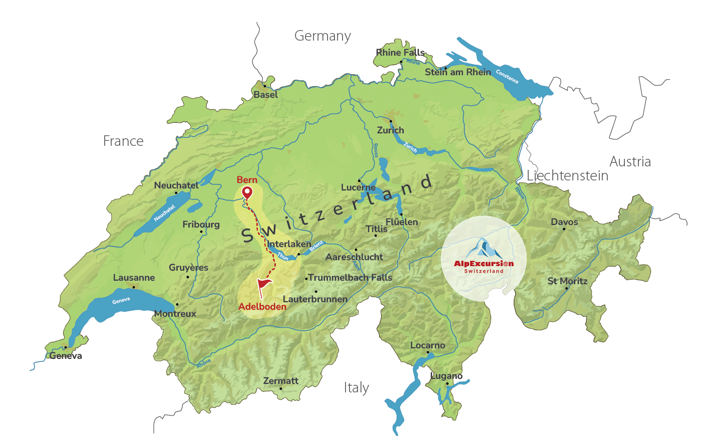 Alpine Family Fun: Hiking and Trotti-Biking in Adelboden from Bern