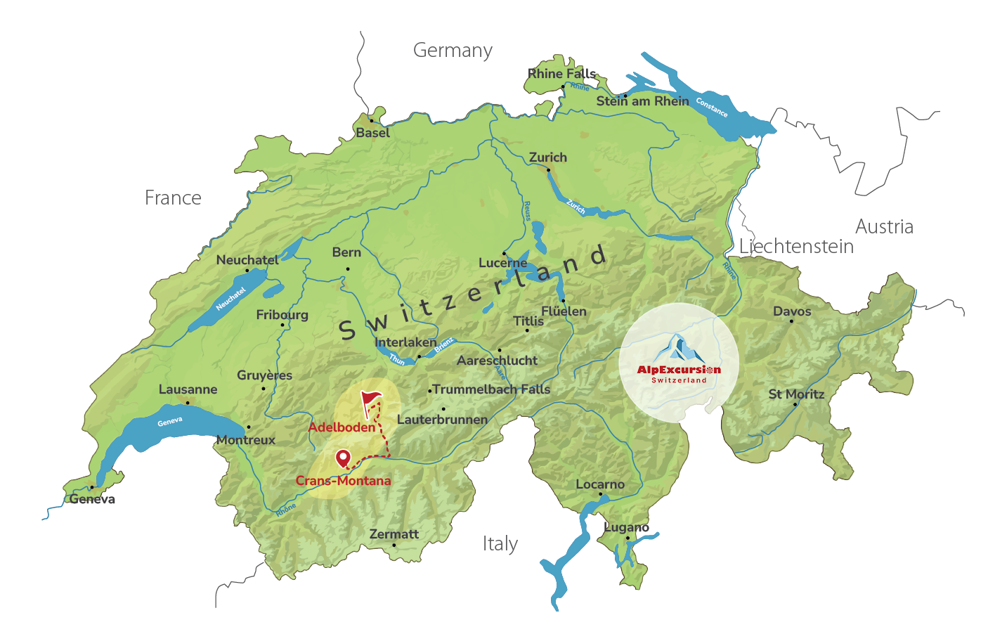 Alpine Family Fun: Hiking and Trotti-Biking in Adelboden from Crans-Montana