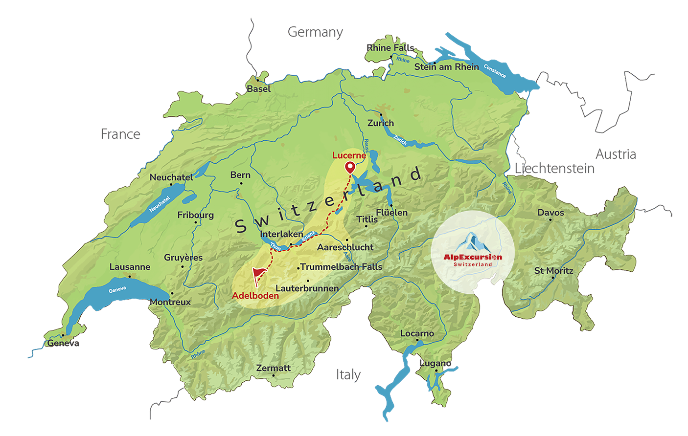 Alpine Family Fun: Hiking and Trotti-Biking in Adelboden from Lucerne