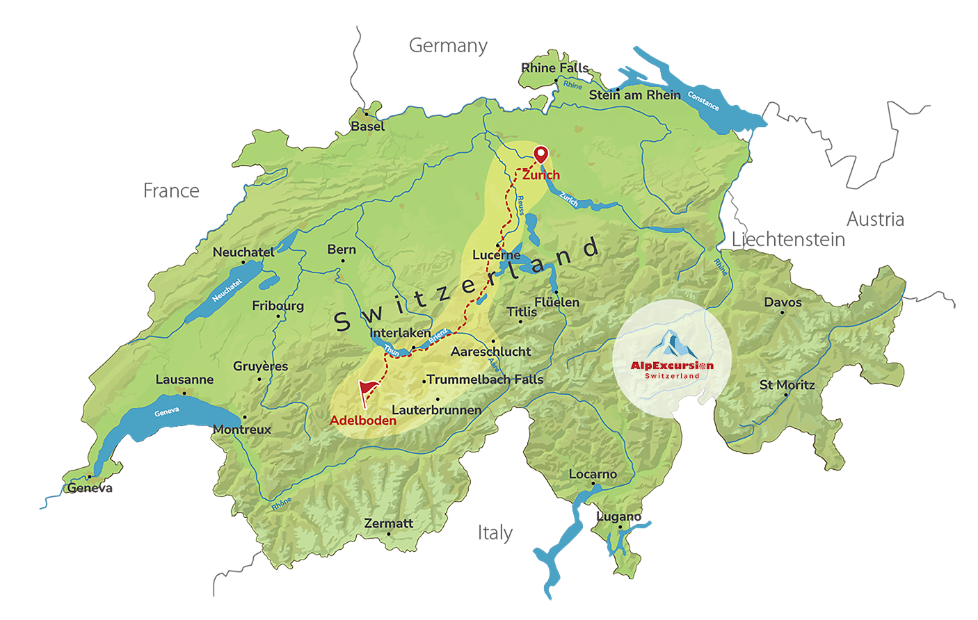 Alpine Family Fun: Hiking and Trotti-Biking in Adelboden from Zurich
