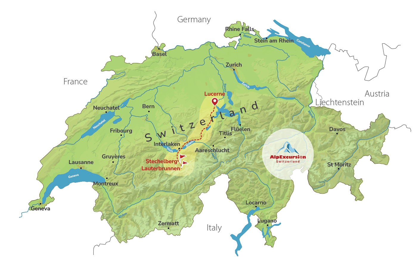 Alpine Wonders: Trip to Schilthorn, Mürren, Gimmelwald & Lauterbrunnen from Lucerne