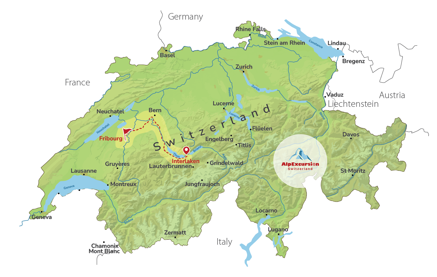 Medieval Fribourg - A Journey Through Europe’s Hidden Gem from Interlaken